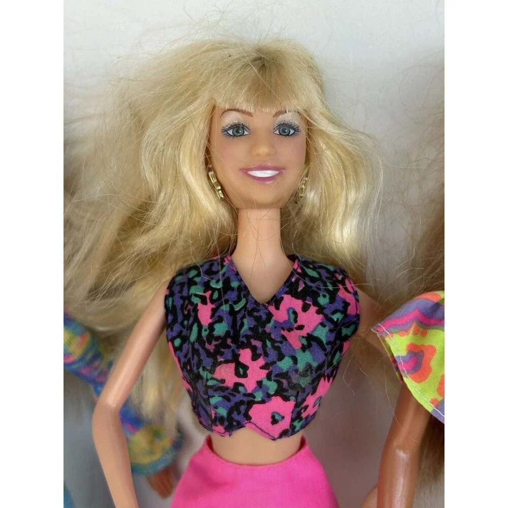 Vintage 90s Mattel Barbie Doll Lot of 5 - Superstar, Fashion Play, Teresa Era